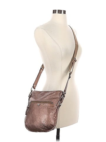 B Makowsky Leather Crossbody Bag (view 2)