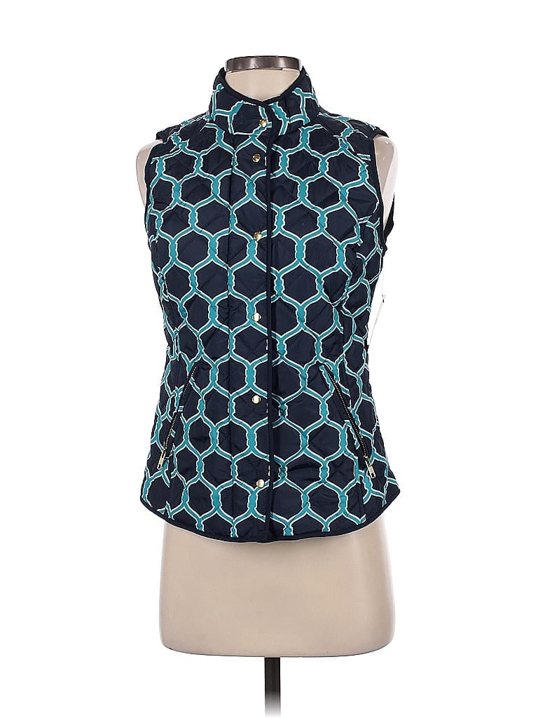 Crown & Ivy Vest In Blue