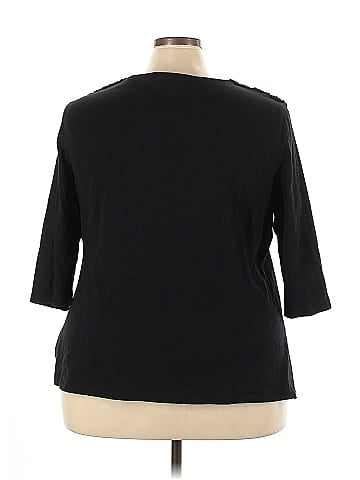 Liz & Me 3/4 Sleeve Top (view 2)