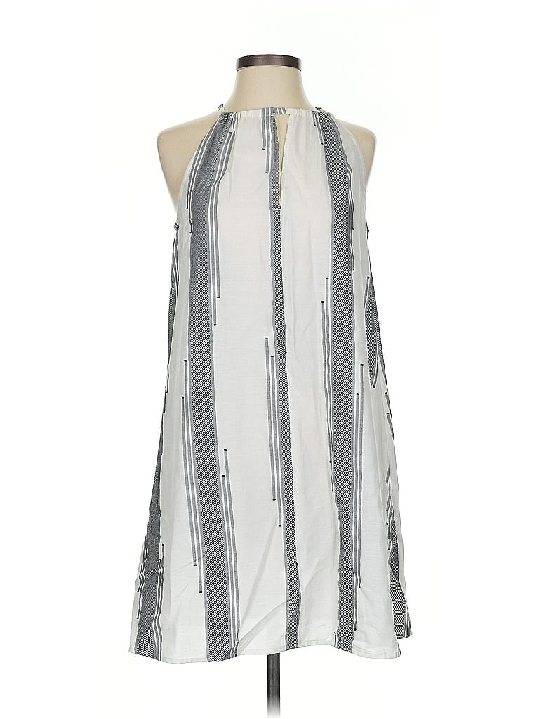 Pre-owned Ann Taylor Loft Outlet Casual Dress In Gray