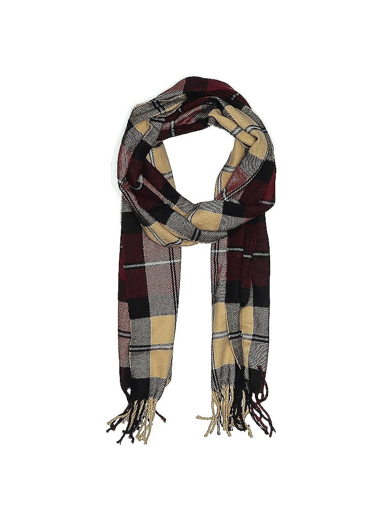 Pre-owned Assorted Brands Scarf In Brown
