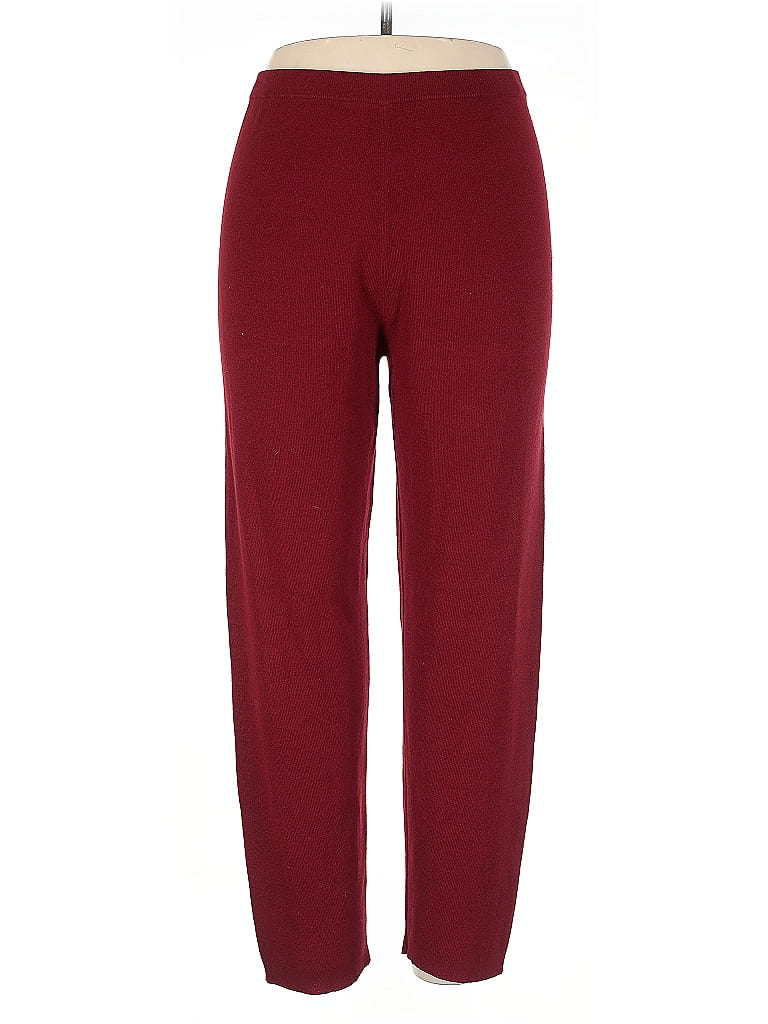 Chico's Design Burgundy Casual Pants Size XL - photo 1