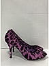 Dolce & Gabbana Animal Print Purple Heels Size EU 39 1/2 - photo 10