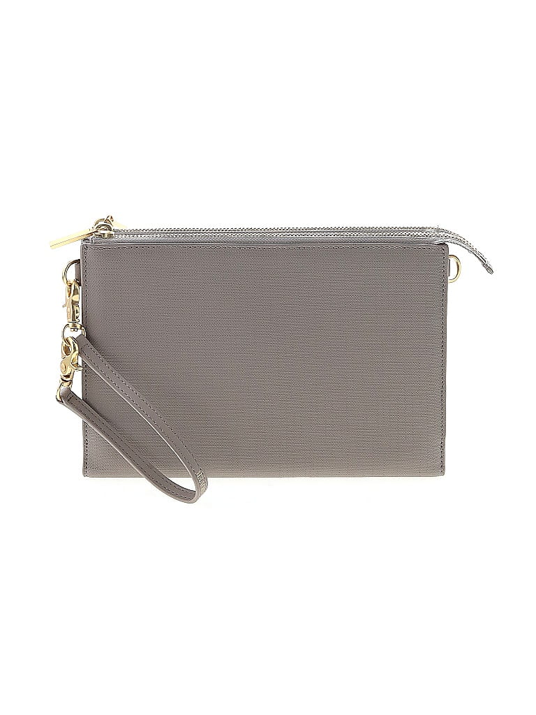 Dagne Dover Gray Tan Wristlet One size - photo 1