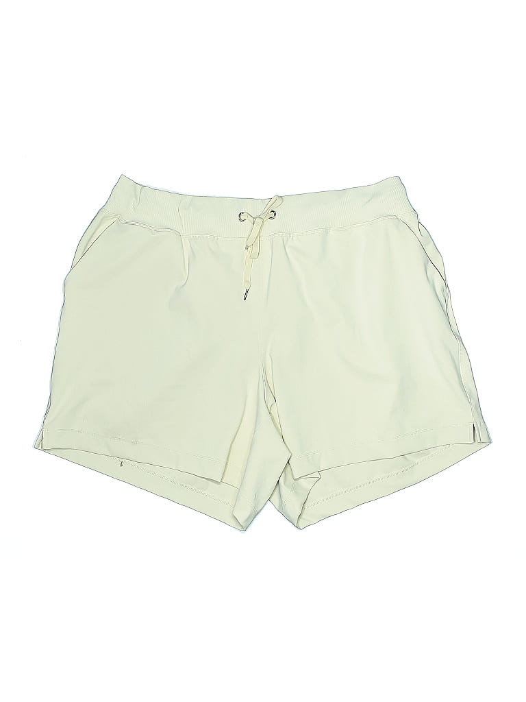 LIVI Solid Green Athletic Shorts Size 18 - photo 1