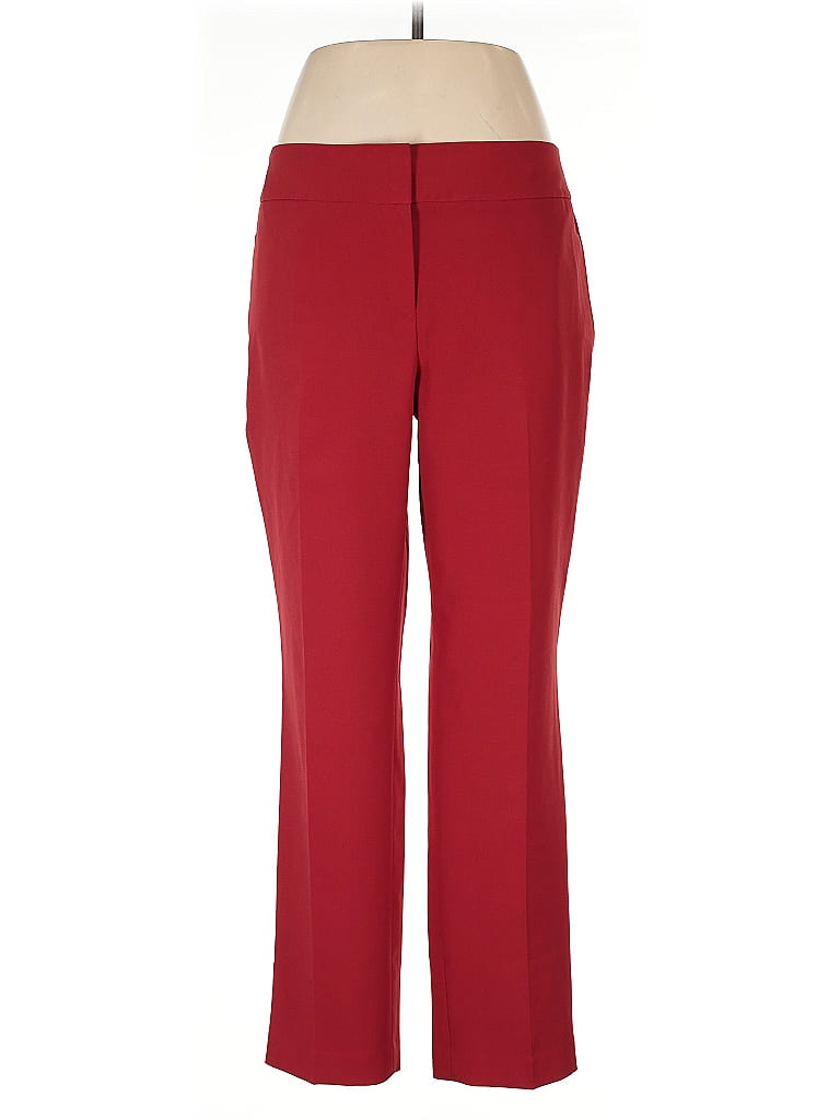 Pantalon Tailleur Femme Evan Picone - Taille 12 - Noir - Coupe Mom - Lin Léger - Pour Le Bureau