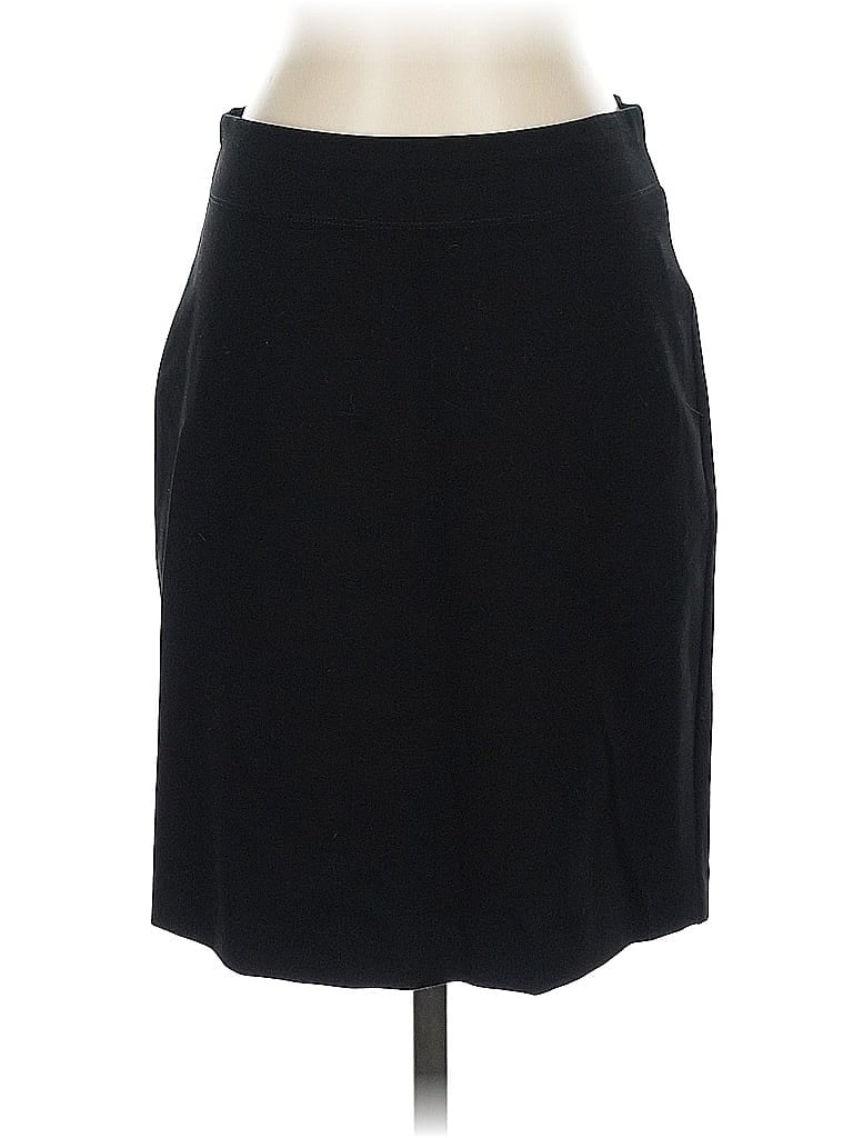 Pre-owned Eileen Fisher Formal Skirt In Black