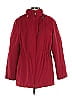 London Fog 100% Polyester Solid Red Coat Size M - photo 1