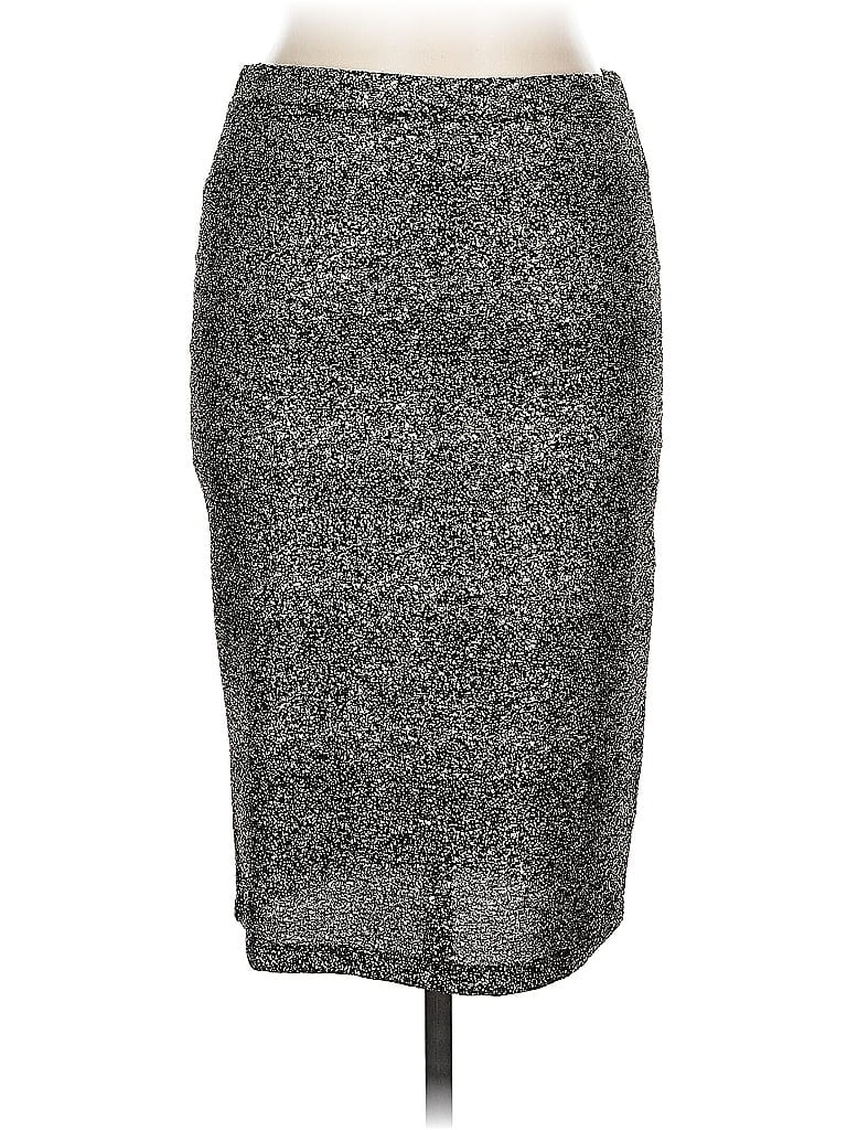 Love Blossom Casual Skirt In Gray