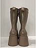 Chloé 100% Rubber Brown Rain Boots Size EU 37 - photo 8