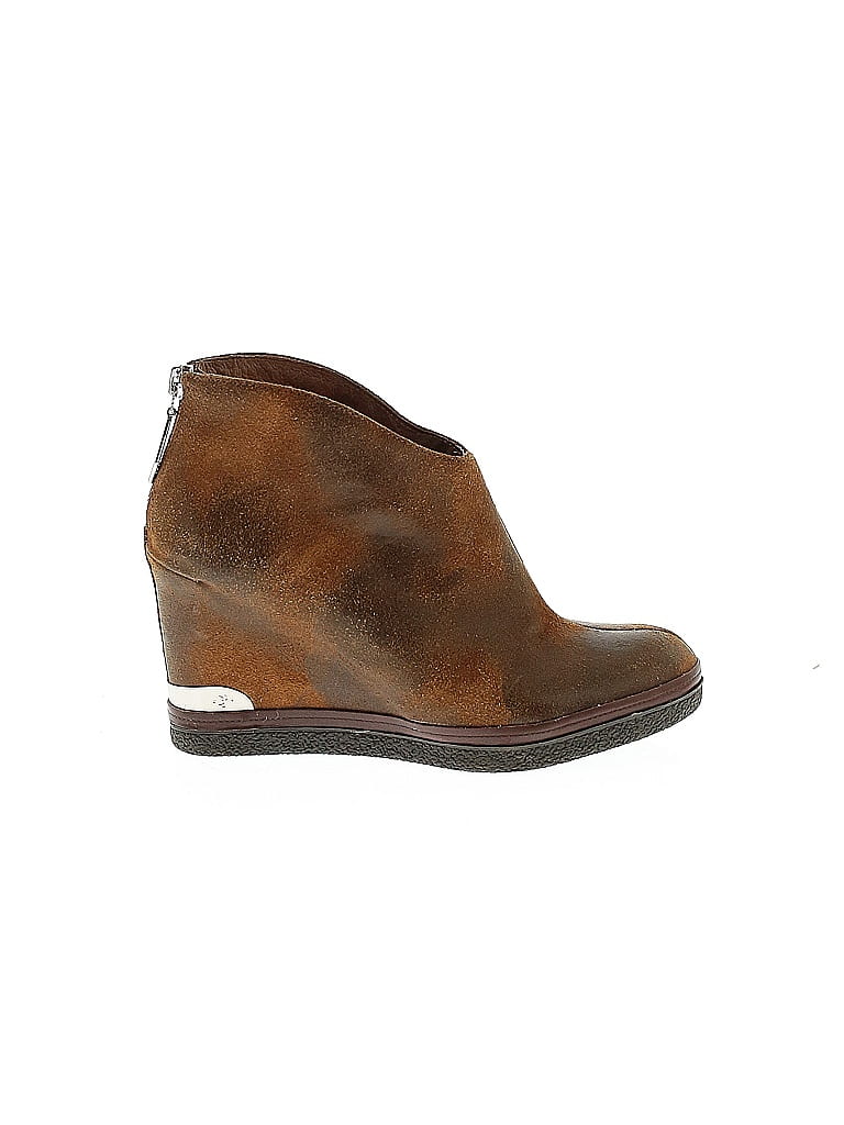 Donald J Pliner Brown Wedges Size 6 - photo 1