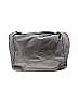 Assorted Brands Metallic Gray Silver Leather Crossbody Bag One size - photo 3