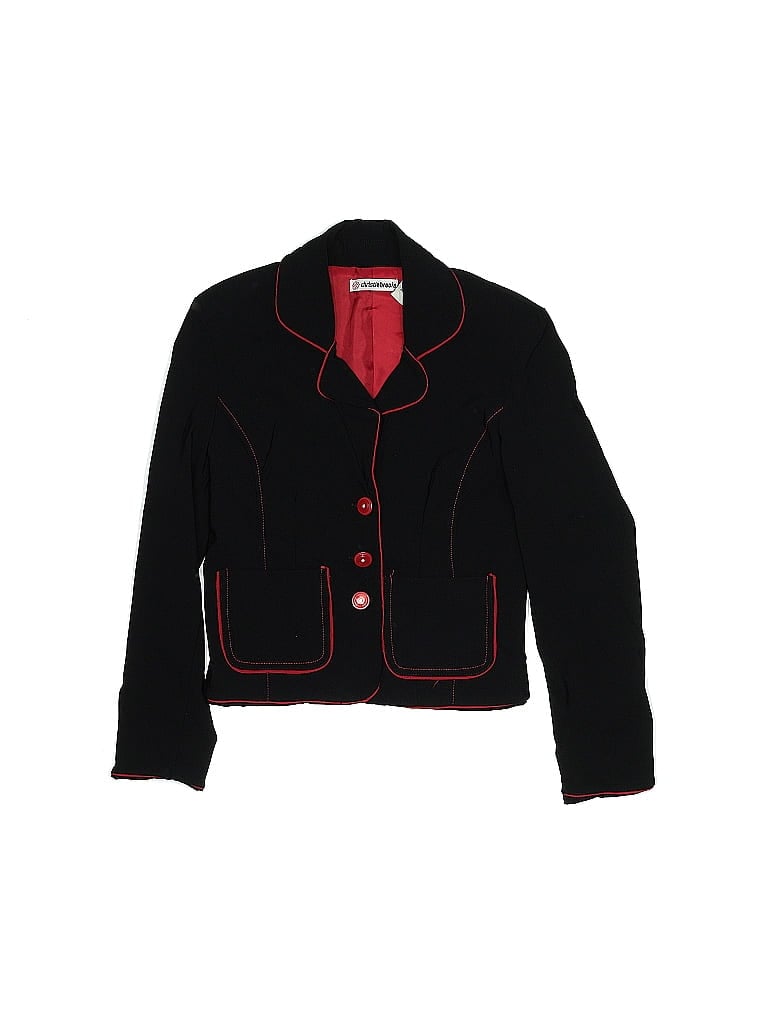 Christie Brooks Black Blazer Size 7 - photo 1