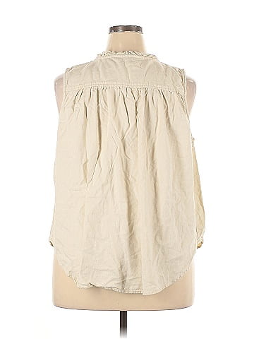 Sonoma Goods for Life Sleeveless Button-Down Shirt (view 2)