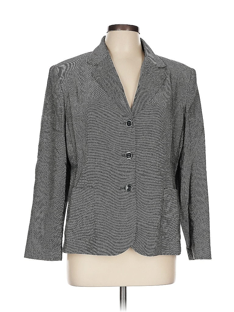 Click to view more detailed imagery on our partner's website Pre-owned Kim Rogers Blazer Jacket In Gray