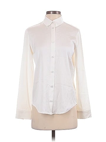 Elyse Walker Long Sleeve Silk Top (view 1)