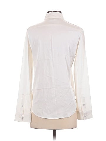Elyse Walker Long Sleeve Silk Top (view 2)