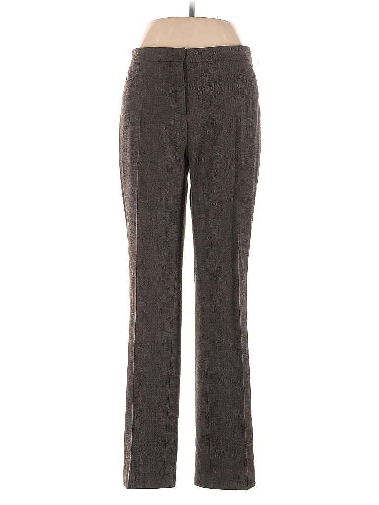 Akris Punto Brown Dress Pants Size 10 - photo 1