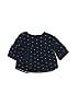 Gymboree 100% Cotton Blue Long Sleeve Blouse Size 7 (big kids) - photo 1