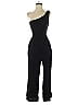 Zesica 100% Rayon Solid Black Jumpsuit Size S - photo 1