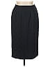 Kasper II Solid Black Formal Skirt Size 16 - photo 1
