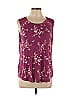 Daniel Rainn Burgundy Sleeveless Blouse Size L - photo 1