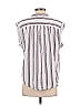 Xirena Stripes White Sleeveless Button-Down Shirt Size S - photo 2