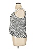 Ann Taylor LOFT 100% Cotton Gray Sleeveless Top Size XL - photo 5