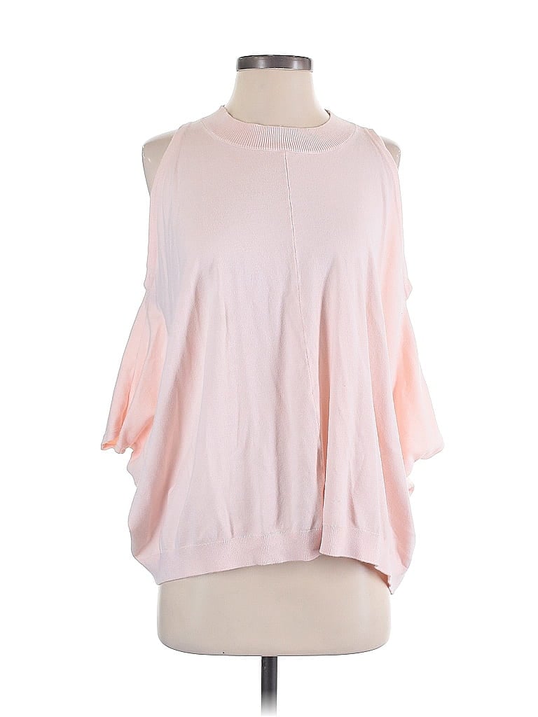 Click to view more detailed imagery on our partner's website Pre-owned Central Park West Pullover Sweater In Pink