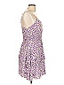 Zaful 100% Rayon Hearts Purple Cocktail Dress Size L - photo 4