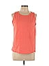 Life Is Good 100% Cotton Orange Sleeveless T-Shirt Size L - photo 1