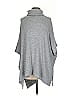 Lou & Grey for LOFT Gray Poncho Size XS - photo 1