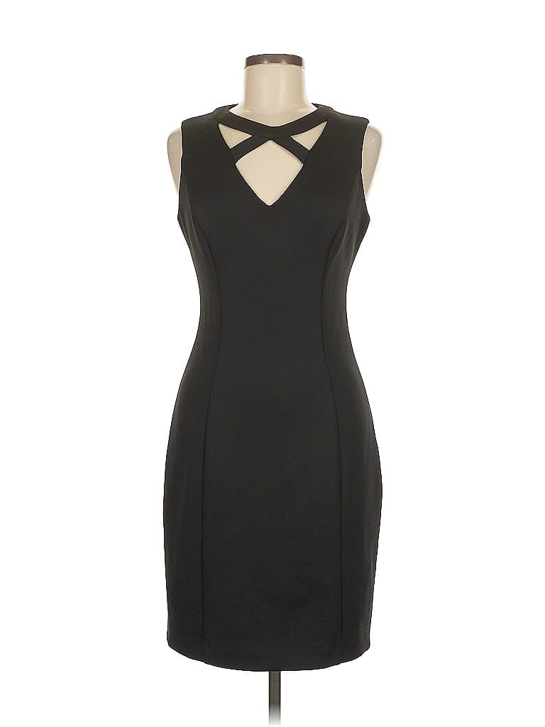 Pre-owned Guess Cocktail Dress In Black