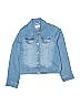 The Children's Place Blue Denim Jacket Size 7 (big kids) - photo 1