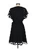 London Times 100% Polyester Black Cocktail Dress Size 10 - photo 2