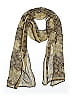 Coach Floral Brown Tan Scarf One size - photo 1
