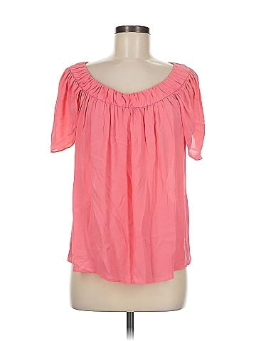 Escada Short Sleeve Silk Top (view 1)