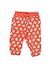 Baby Gap 100% Cotton Hearts Orange Casual Pants Size 12-18 mo - photo 1