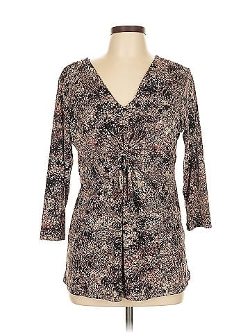 Daisy Fuentes 3/4 Sleeve Blouse (view 1)