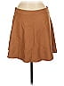 Joie Solid Tan Faux Leather Skirt Size M - photo 2