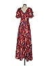 Tanya Taylor Paisley Red Casual Dress Size 4 - photo 2