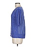 Balance Collection Blue 3/4 Sleeve Top Size M - photo 5