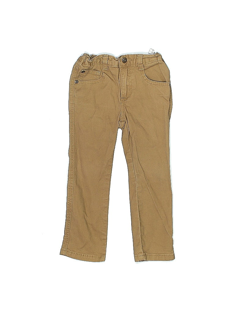 Wrangler Jeans Co Solid Tan Khakis Size 4T - photo 1