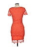 Gracia Orange Cocktail Dress Size M - photo 2