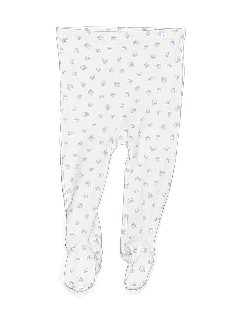 Ralph Lauren 100% Cotton White Casual Pants 6-9 MO / 9 MO - photo 1