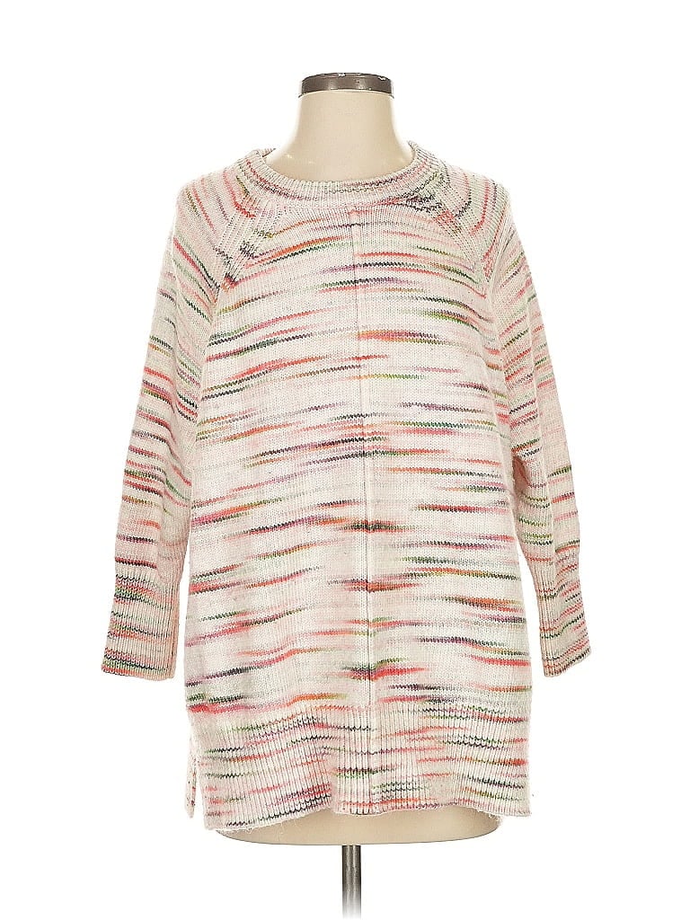 Pre-owned Lou & Grey For Loft Pullover Sweater In Pink