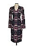 Black Halo Print Black Cocktail Dress Size 2 - photo 1