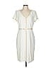 St. John 100% Viscose Ivory Casual Dress Size 12 - photo 1