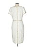 St. John 100% Viscose Ivory Casual Dress Size 12 - photo 2