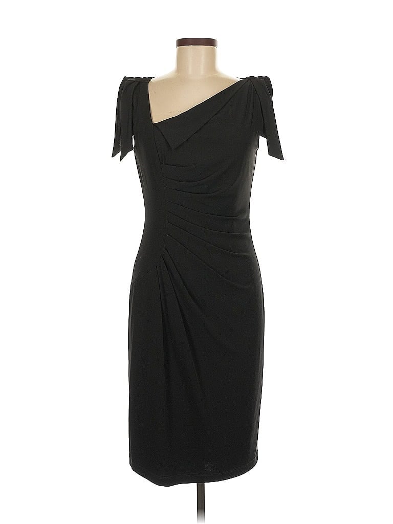 David Meister Black Cocktail Dress Size 6 - photo 1